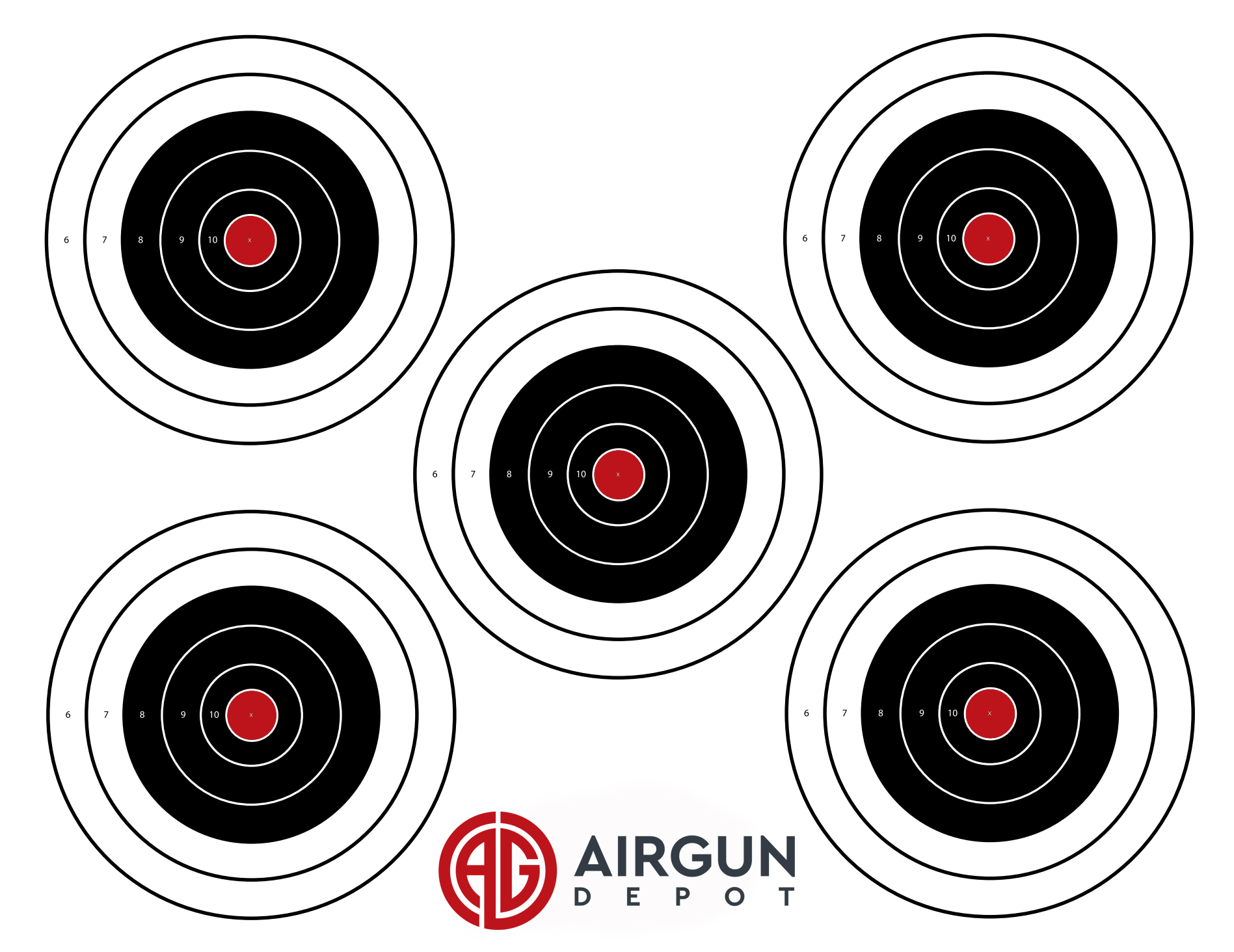 Airgun Printable Targets Printable Word Searches